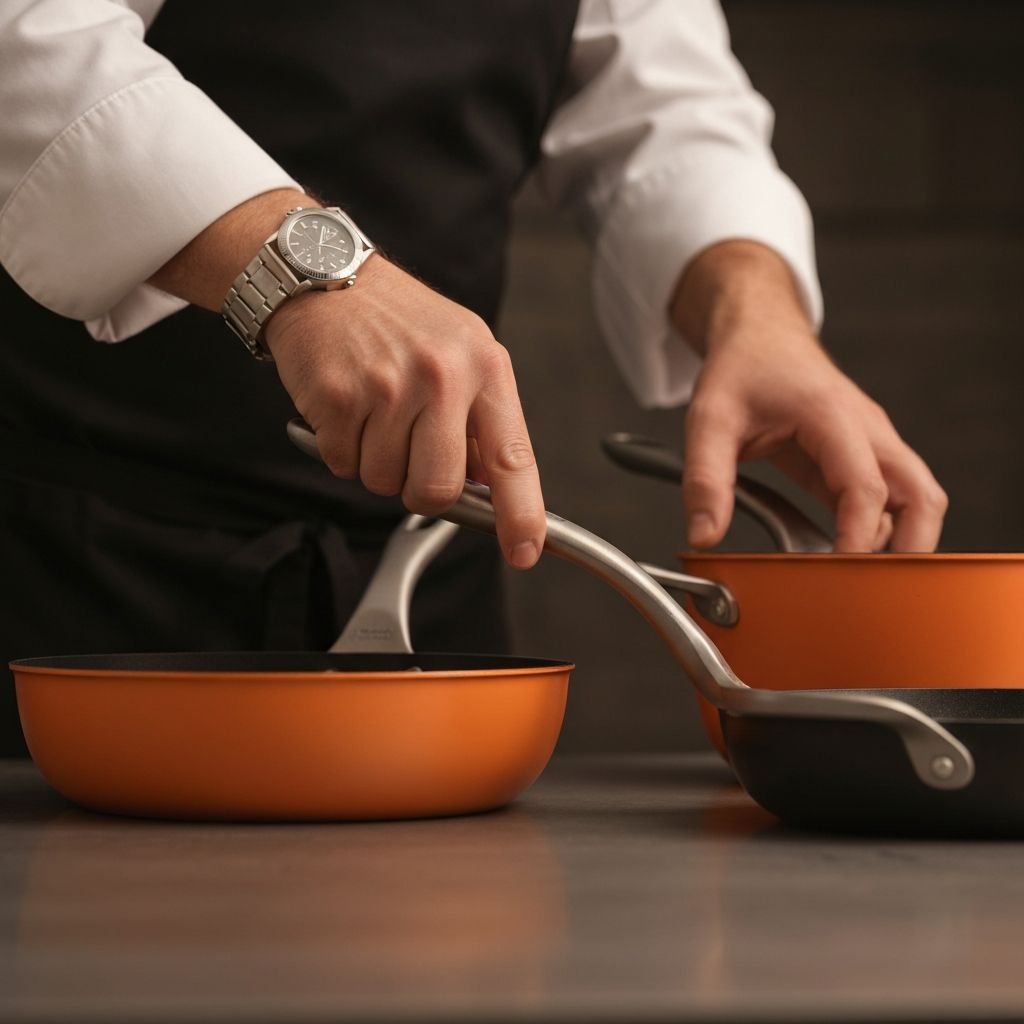 Hestan flush rivet technology - seamless interior surface